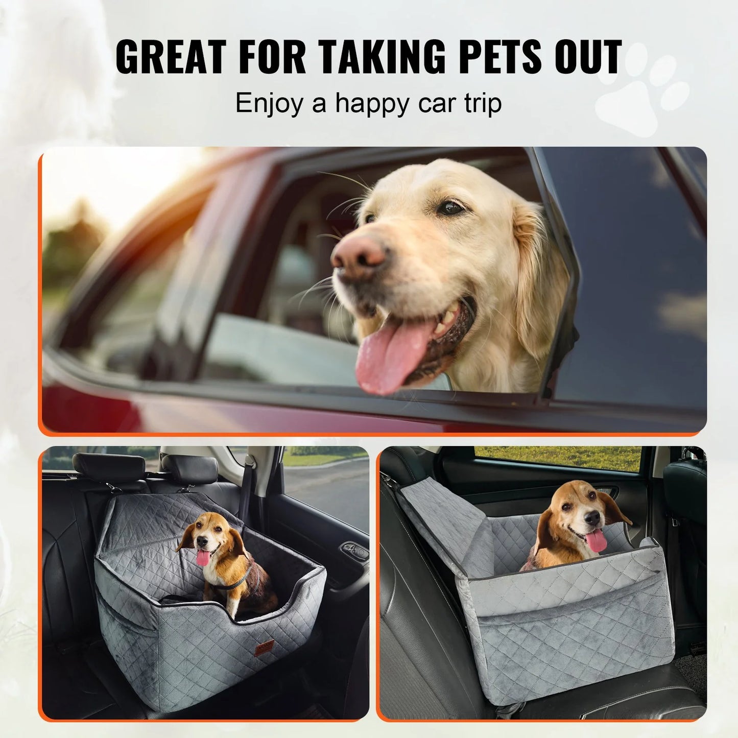 VEVOR Dog Booster Car Seat