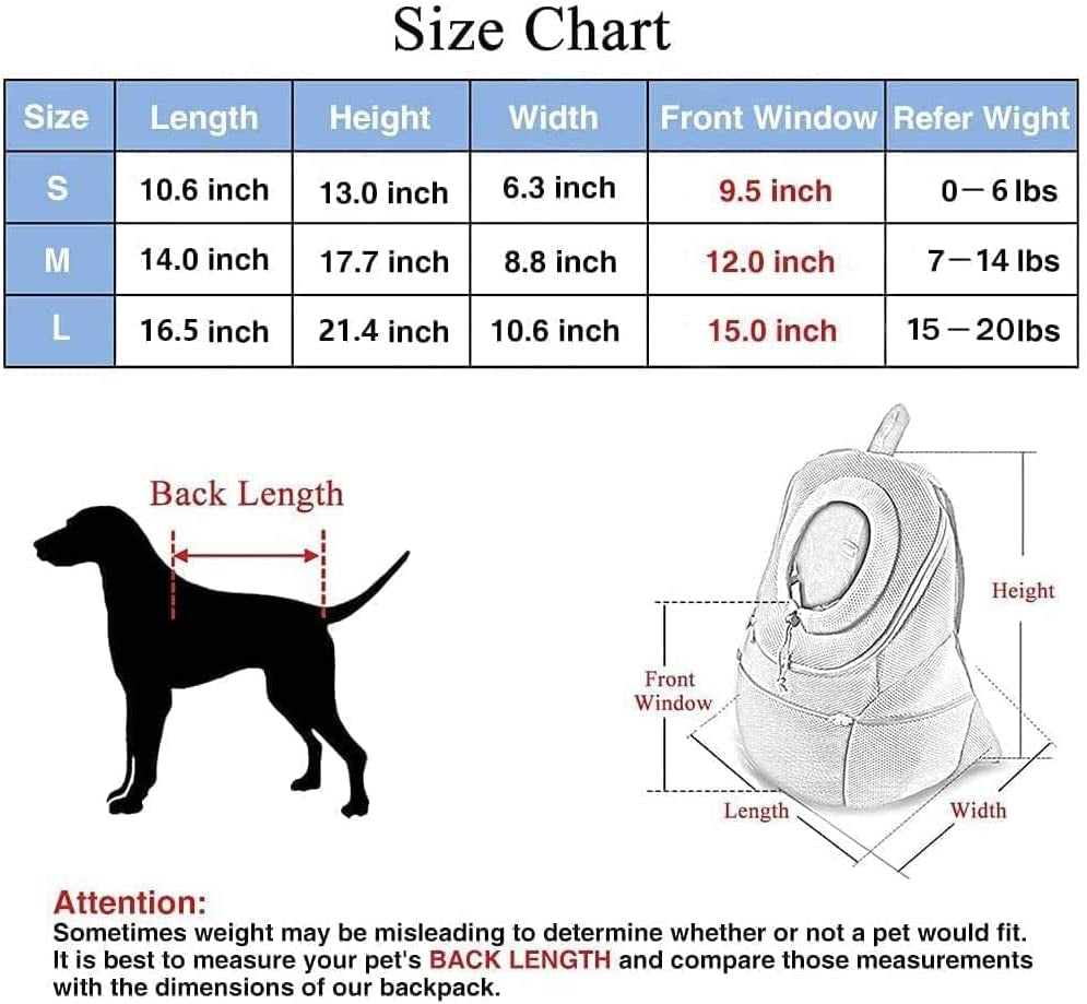Dog Backpack Carrier – Perfect for Small Dogs