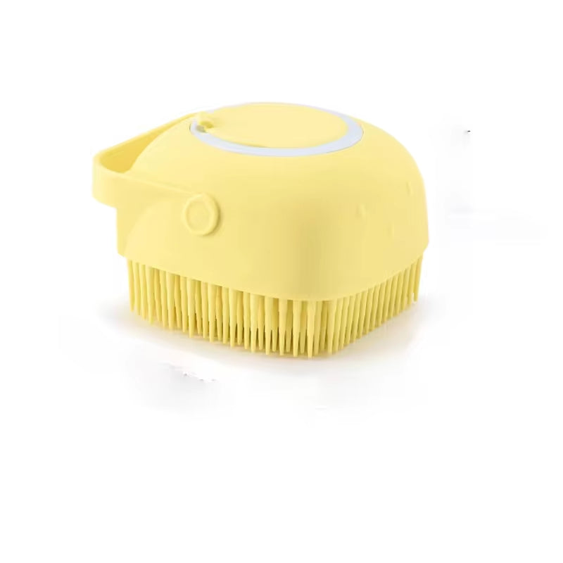 Dog Bath Massage Gloves Brush