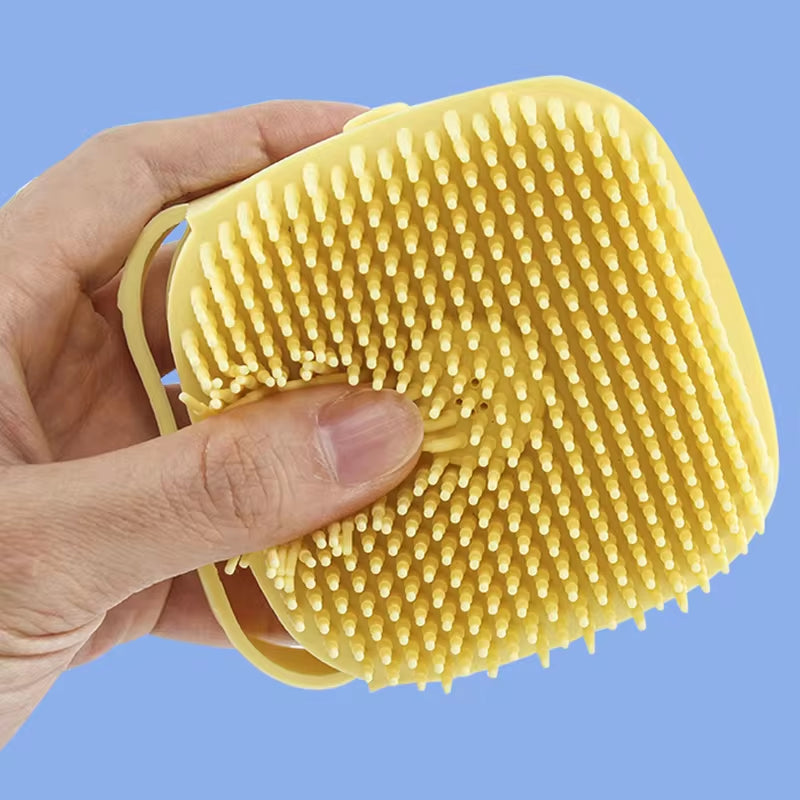 Dog Bath Massage Gloves Brush