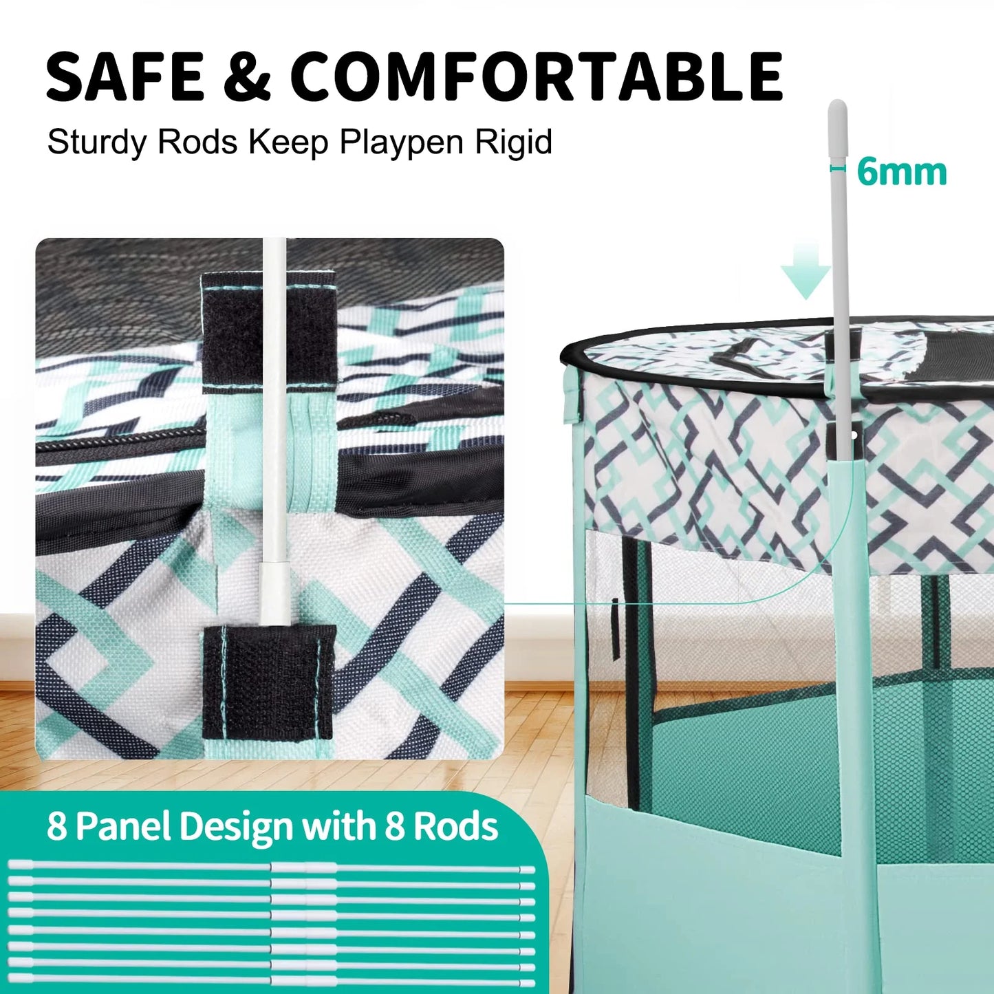 Large Pet Playpen for Dogs
