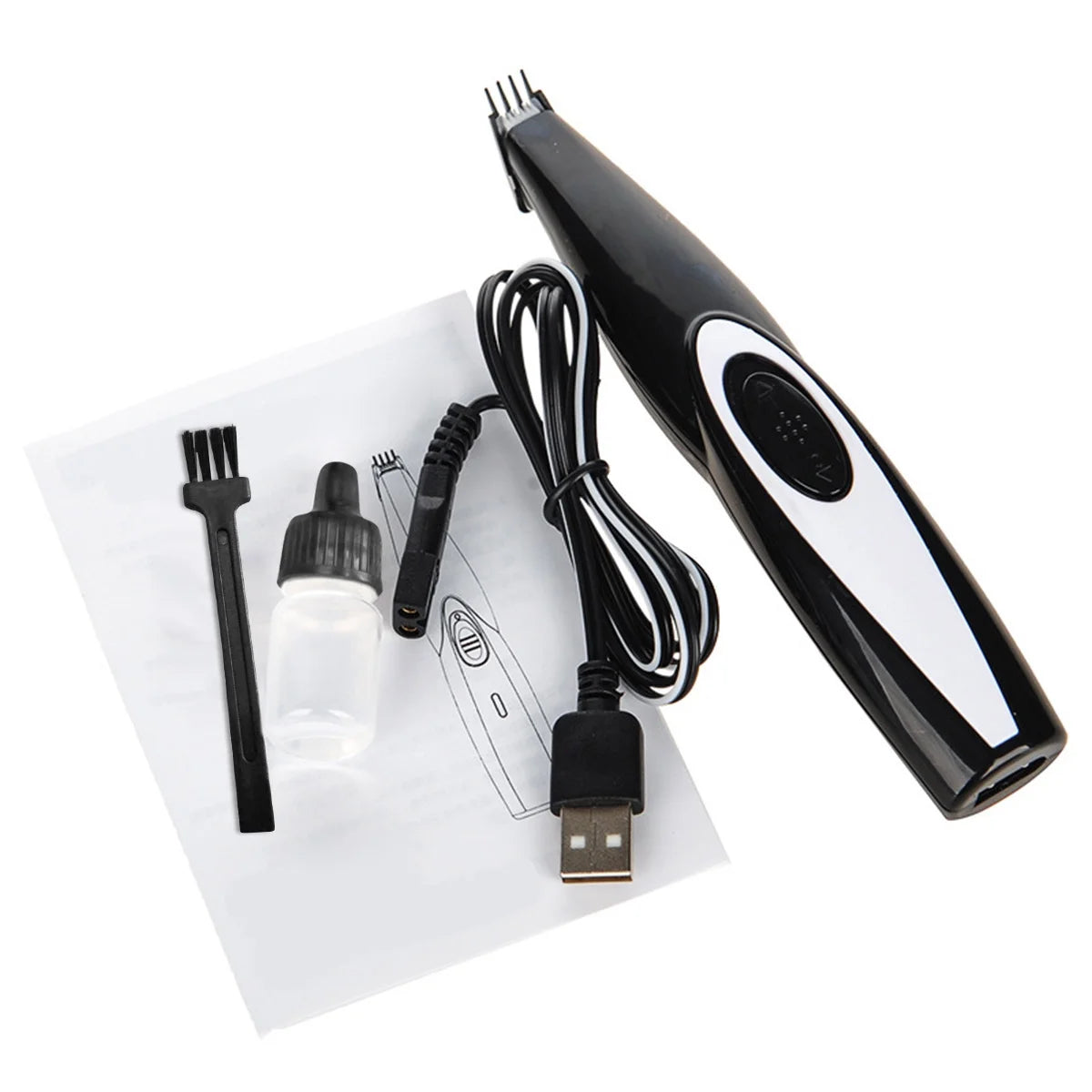Electric Pet Grooming Kit – Cordless Clippers for Precision Grooming