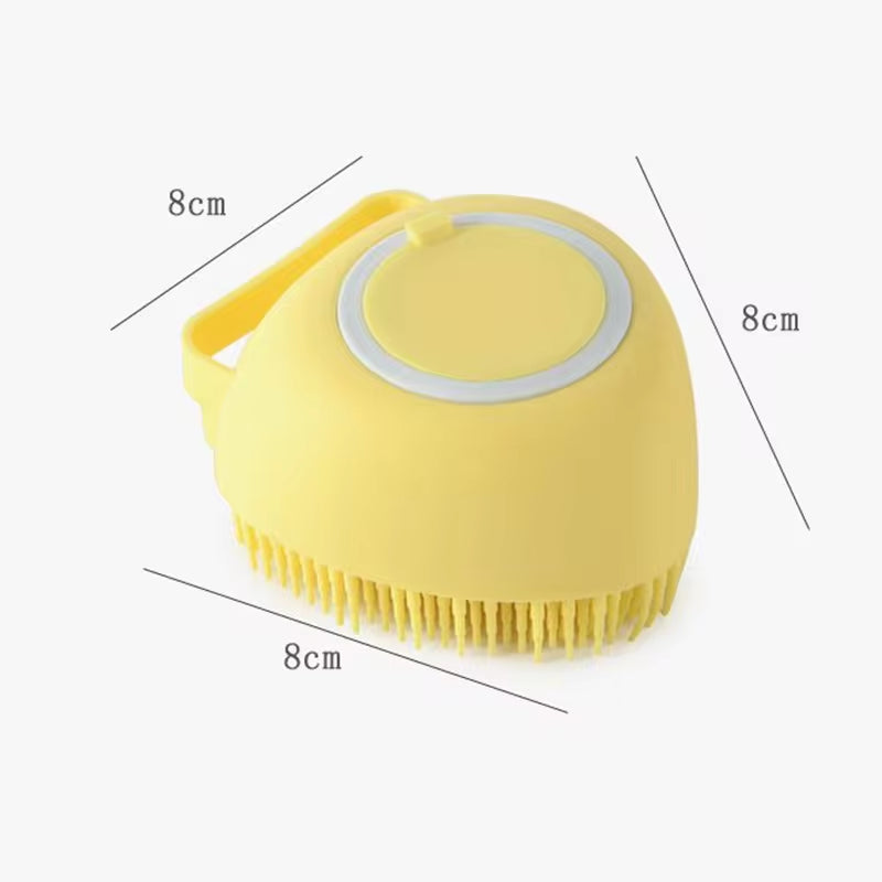 Dog Bath Massage Gloves Brush