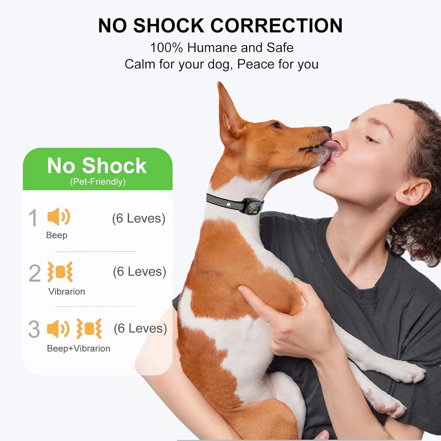 Dog Bark Collar – Rechargeable, Smart Anti-Barking Solution