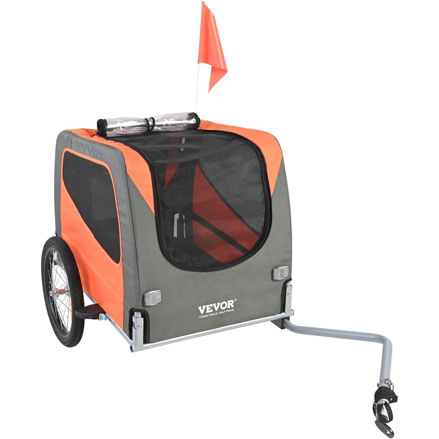 VEVOR Foldable Dog Bike Trailer