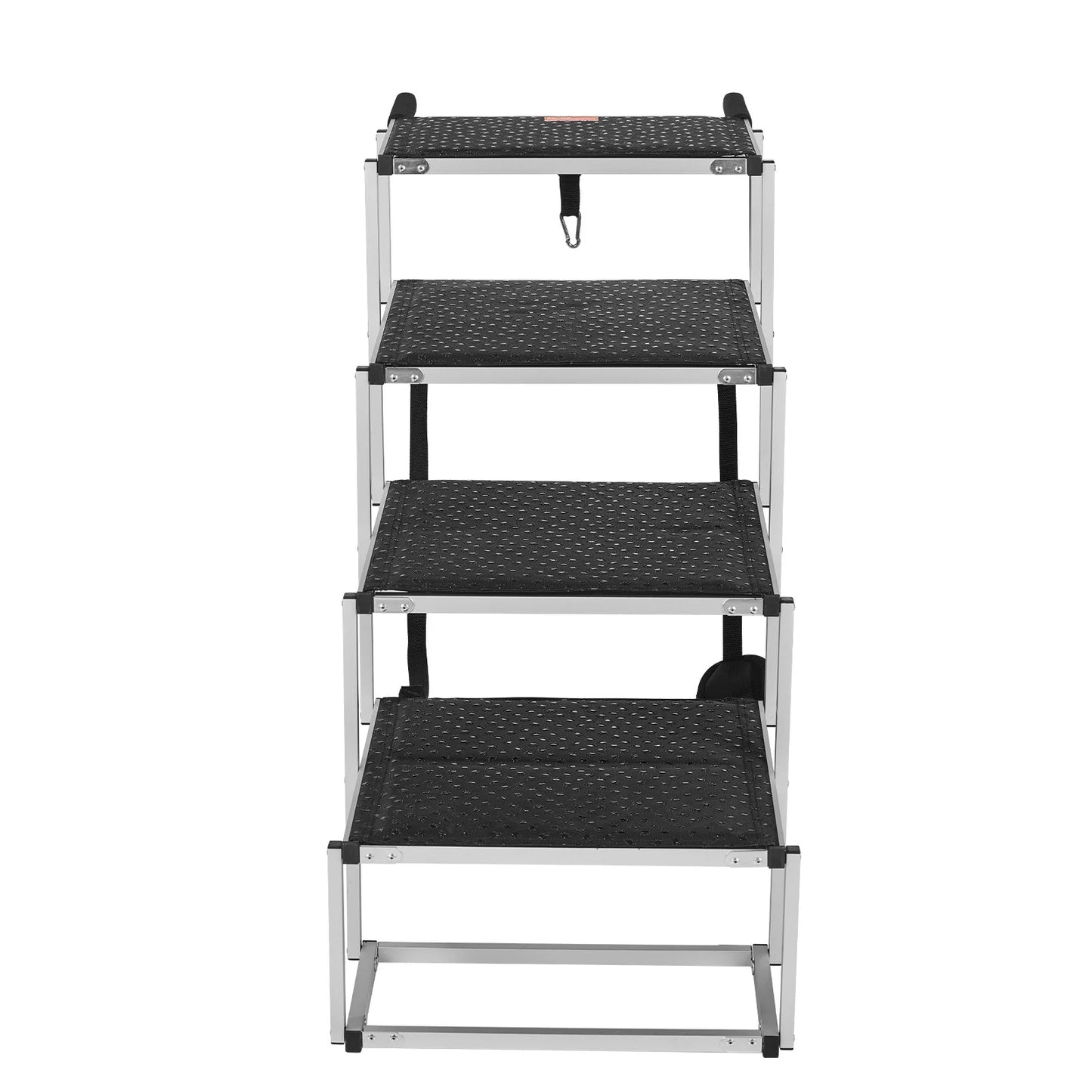VEVOR 4-Step Folding Dog Car Stairs