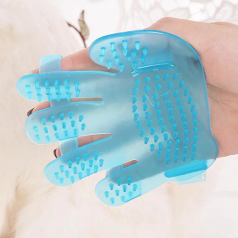 Brush and Self-Grooming Shedding Glove