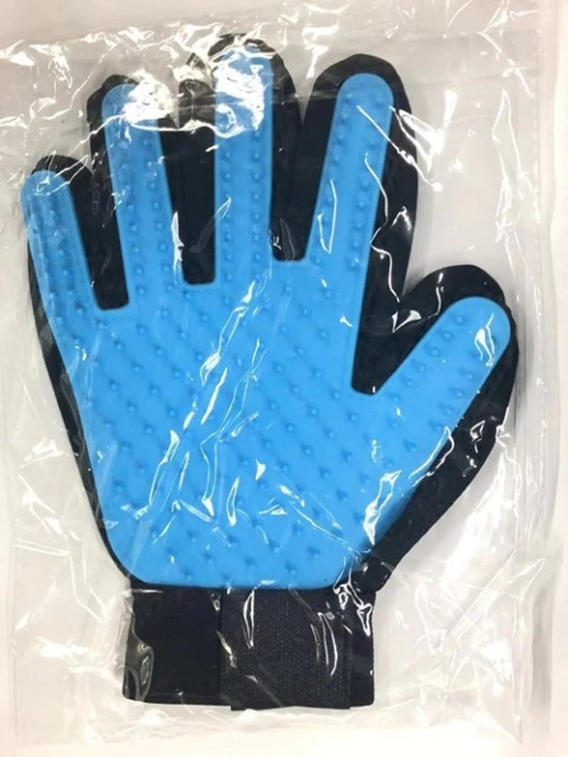 Brush and Self-Grooming Shedding Glove
