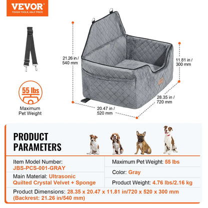 VEVOR Dog Booster Car Seat