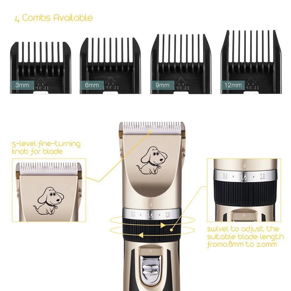 Professional Pet Grooming Kit – Hassle-Free Grooming for Dogs 