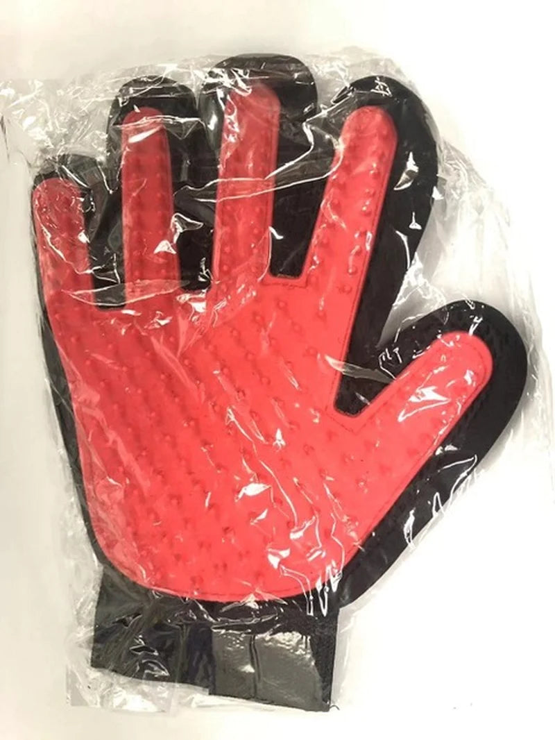 Brush and Self-Grooming Shedding Glove