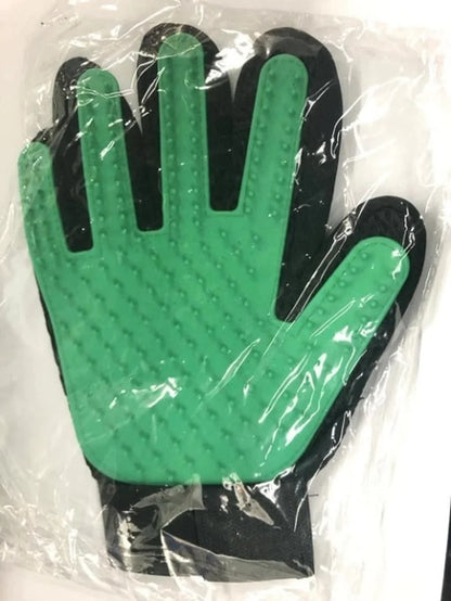 Brush and Self-Grooming Shedding Glove