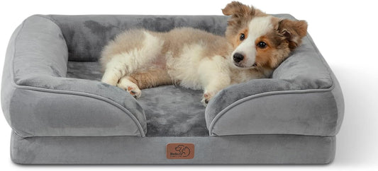 Orthopedic Dog Bed for Medium Dogs – Waterproof Pet Sofa Bed