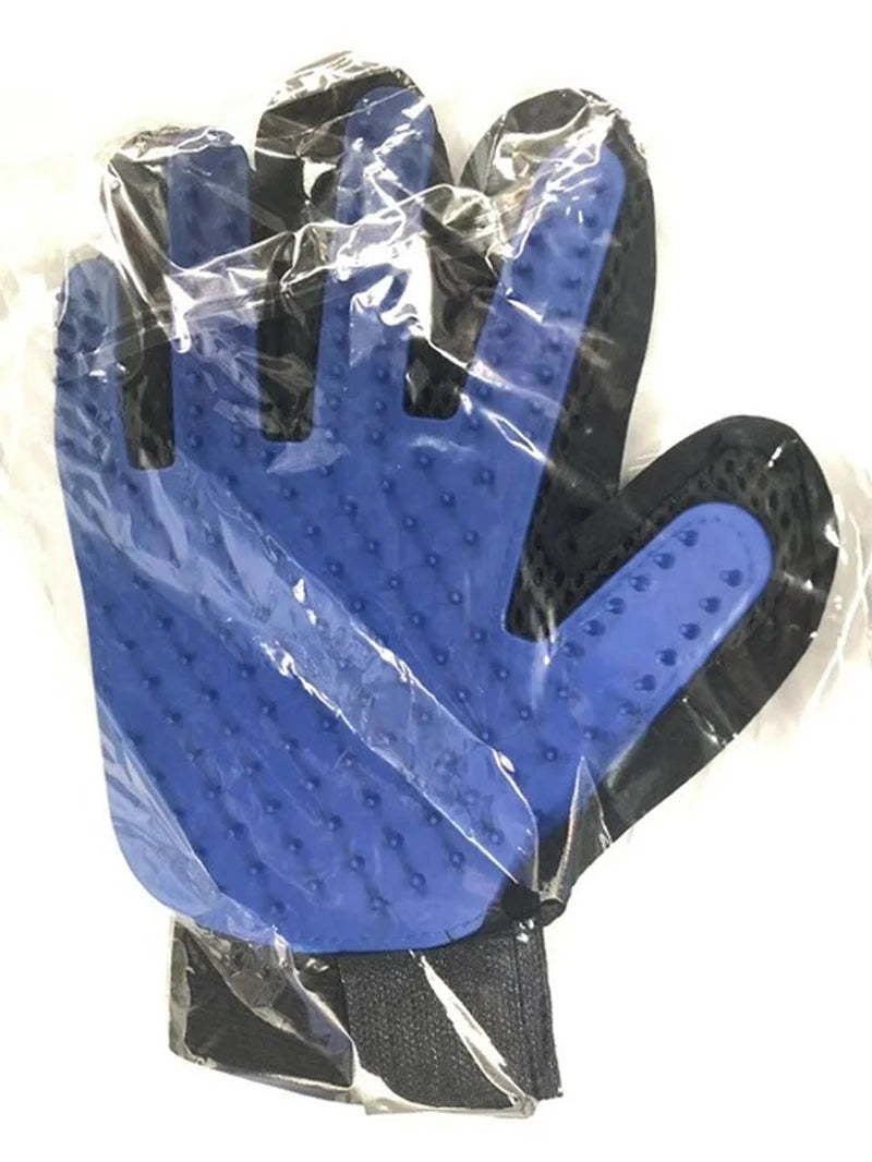 Brush and Self-Grooming Shedding Glove