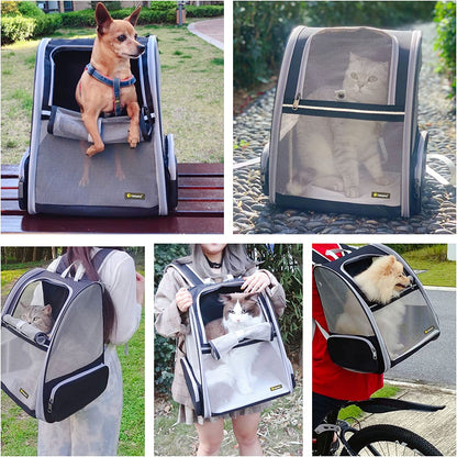Traveler Bubble Backpack Pet Carrier – Explore the World Together!