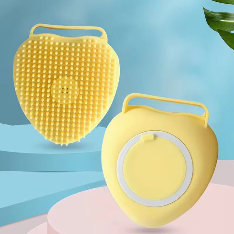 Dog Bath Massage Gloves Brush
