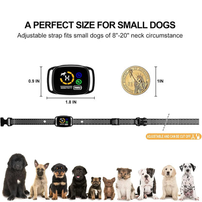 Dog Bark Collar – Rechargeable, Smart Anti-Barking Solution