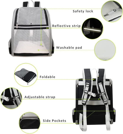 Traveler Bubble Backpack Pet Carrier – Explore the World Together!